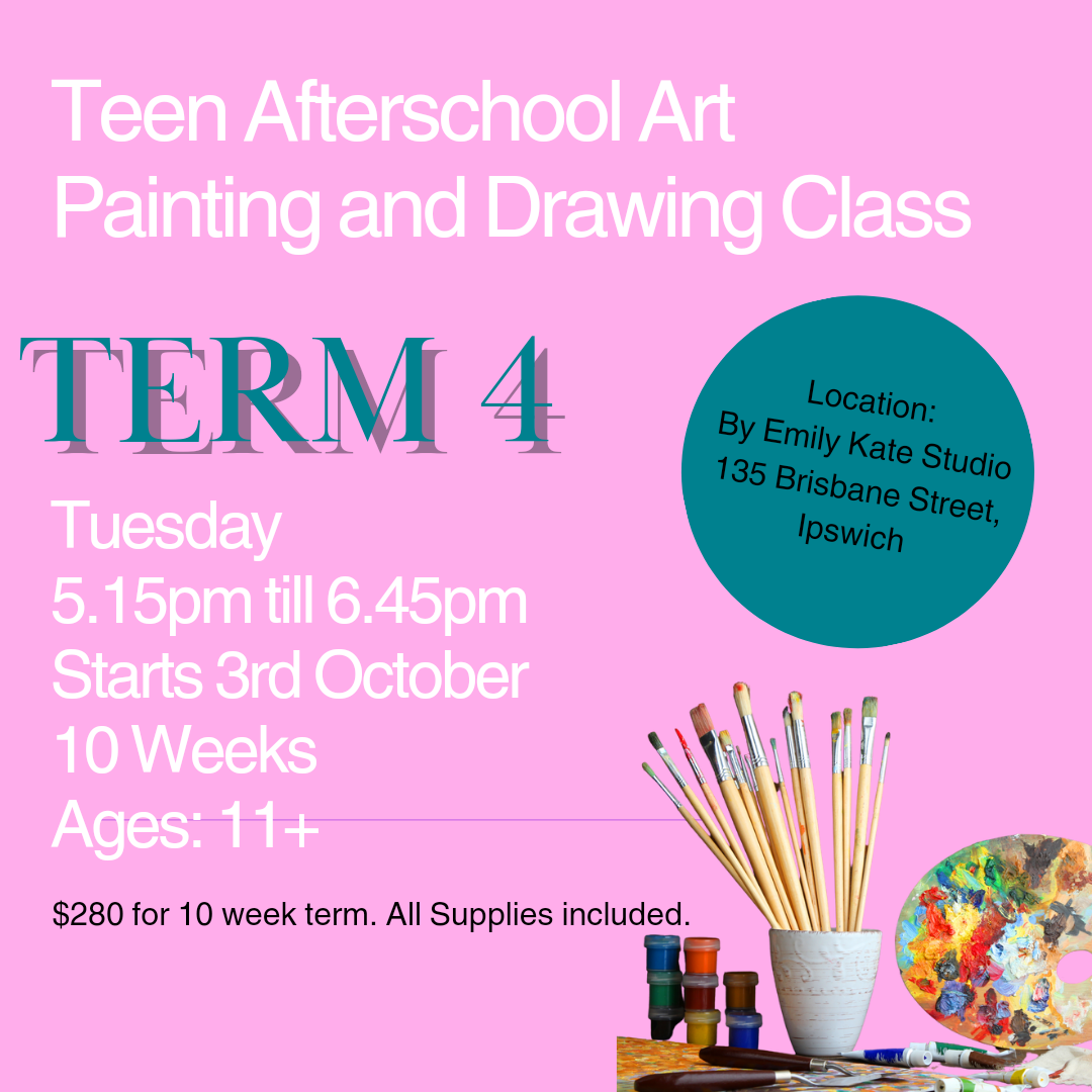 Teen Afterschool Painting and Drawing Art Class