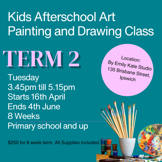After School Kids Painting and Drawing Art Class Tuesday Term 2 2024