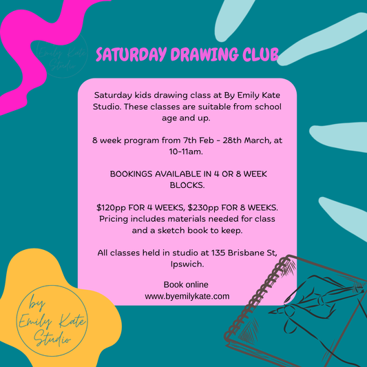 8. Saturday Kids Drawing Club Program