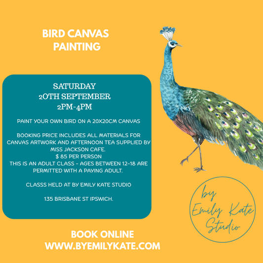 Bird Canvas Painting