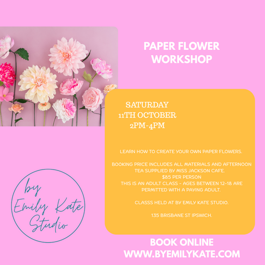Paper Flower Workshop