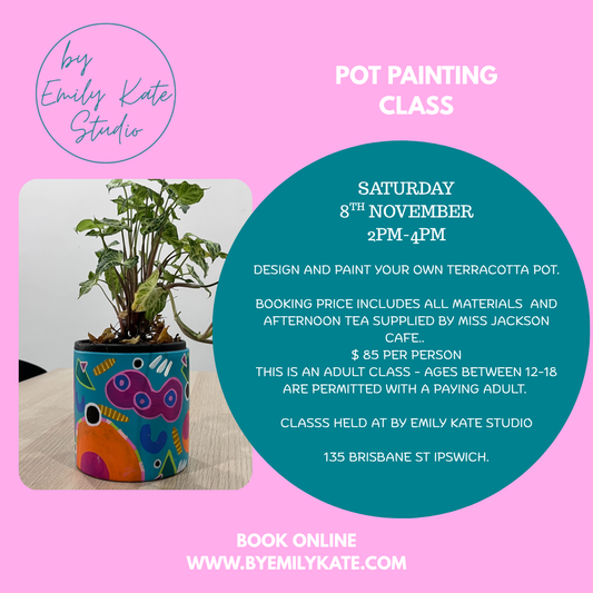 Pot Painting Class